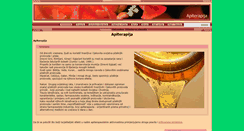 Desktop Screenshot of apiterapija.savjeti.biz
